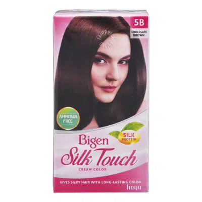 Bigen Silk Touch Cream Color 5B Chocolate Brown