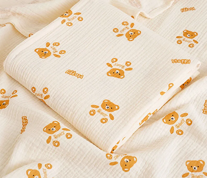 Mocababy newborn absorbent summer thin bath towel bear