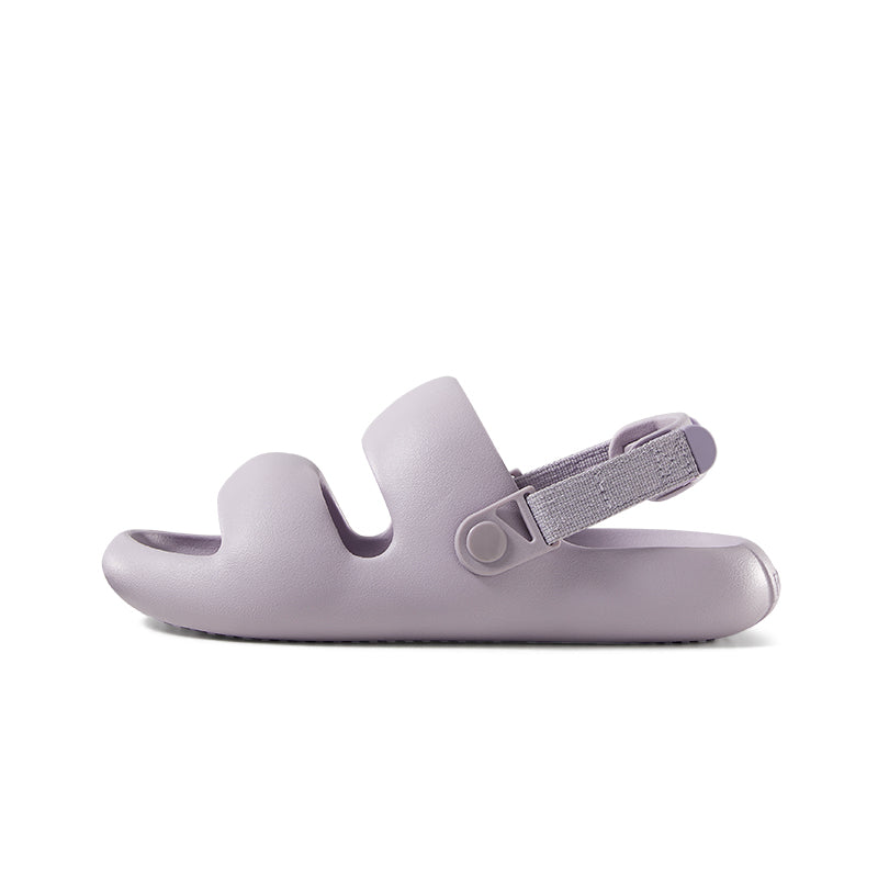 POSE Women’s 2in1 Velcro Rmaxpro Slippers – 38° Soft Sole, Non-Slip Home Sandals - Purple - 39-40