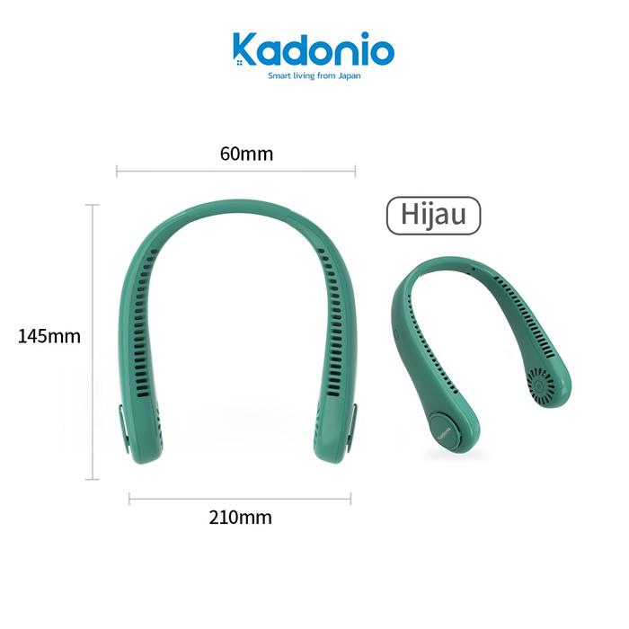 Kadonio Neck Fan KL-Green