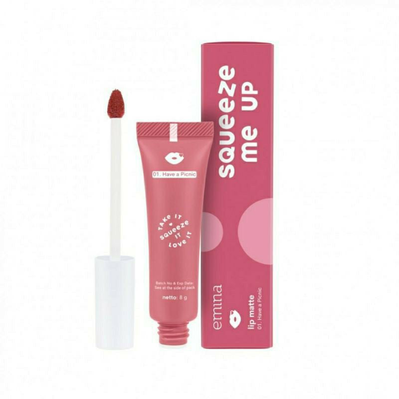Emina Squeeze Me Up Lip Matte - 01 Have A Picnic