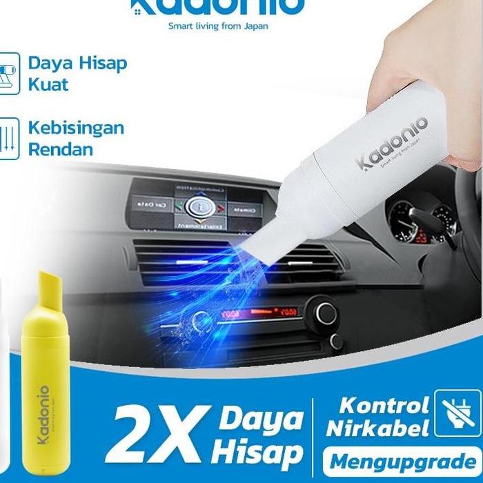 Kadonio Dekstop Vacuum Cleaner - White