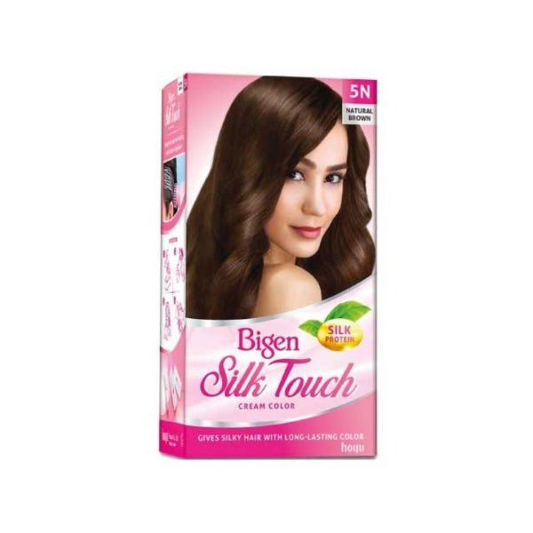 Bigen Silk Touch Cream Color 5N Natural Brown