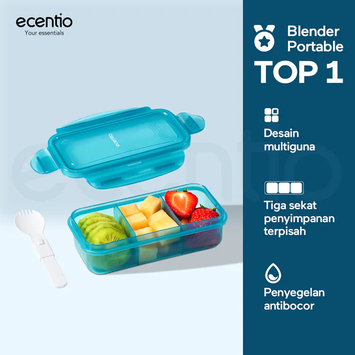 ecentio-420ml food container fresh-keeping box snack box