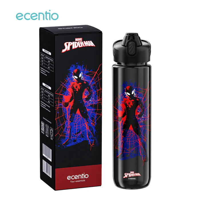 ecentio 1000ml Spiderman plastic outdoor cup new
