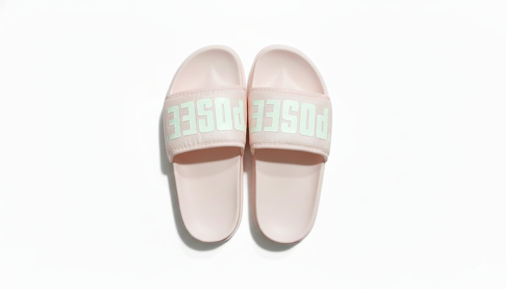 POSE Unisex Bath Slippers – Trendy, Non-Slip, and Odor-Resistant Design - Pink - 39-40