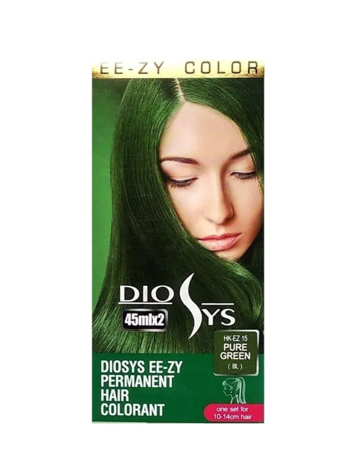 Diosys Hair Colour 15 Pure Green | 100 ml