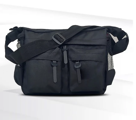 Tas Slingbag Pria Tas Casual Tas Formal Pria - Hitam