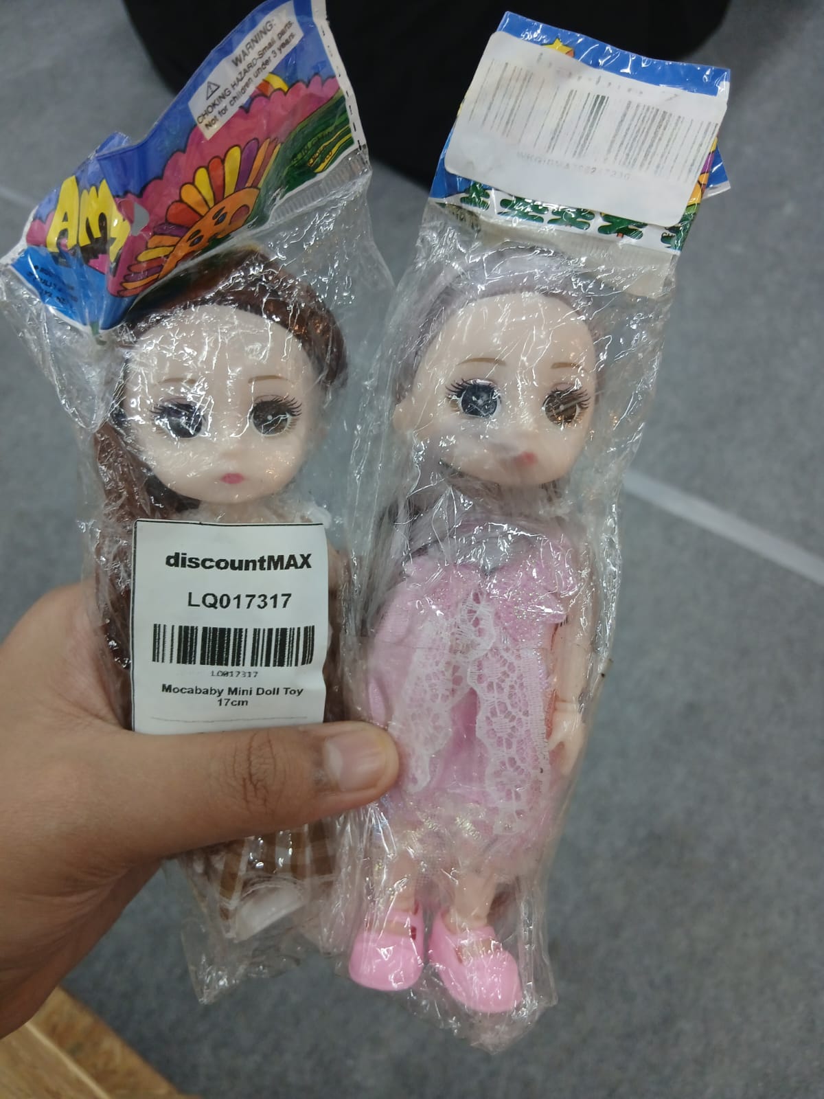 Mocababy Mini Doll Toy 17cm