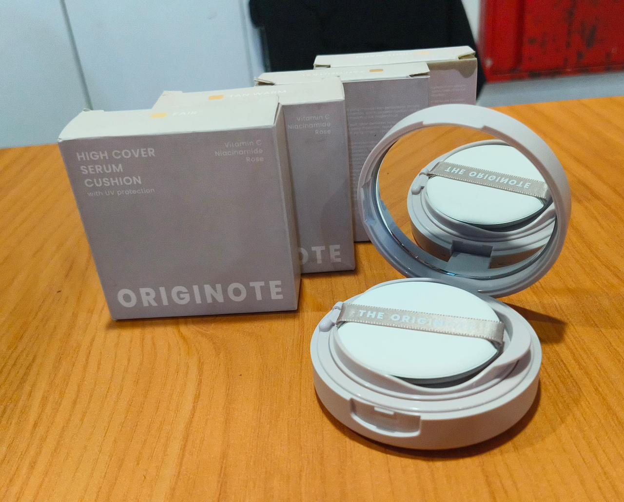 The Originote High Cover Serum Cushion - Fair Beige