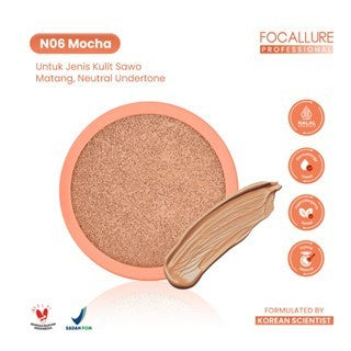 FOCALLURE Poreless Matte Cushion - N06 Mocha