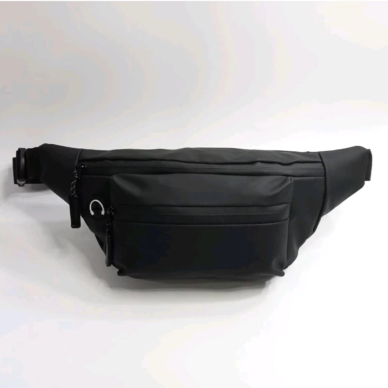 Lionel Tas Selempang Pria Waist Bag Kasual-black