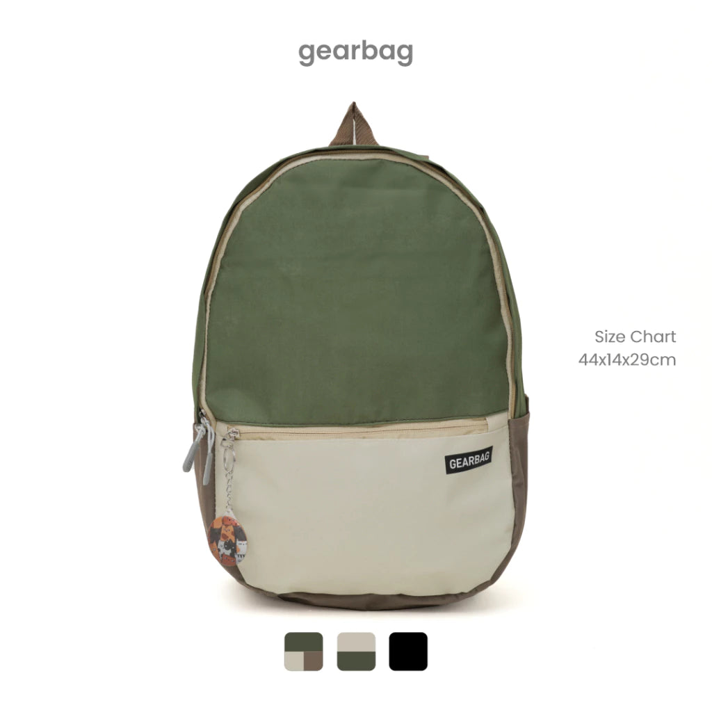 Medea Tas Ransel Daily Backpack Polos Tas Ransel - TimberLite