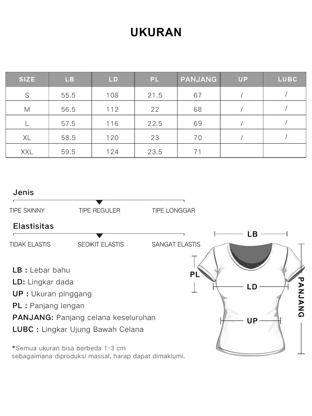 MEIN Kaos Longgar Wanita dengan Cetakan Santai dan Lengan Pendek 529-Khaki-S