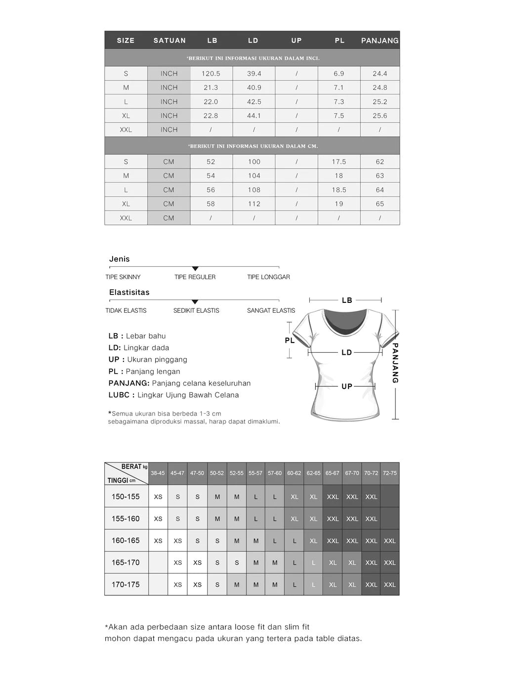 MEIN Kaos Oversize Wanita V-Neck 7071-brown-L