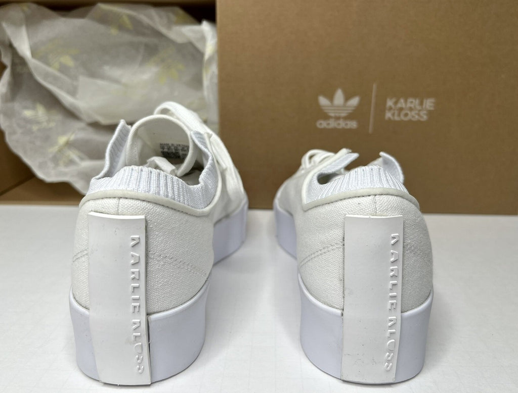 ADIDAS WHITE SHOES_SIZE 7