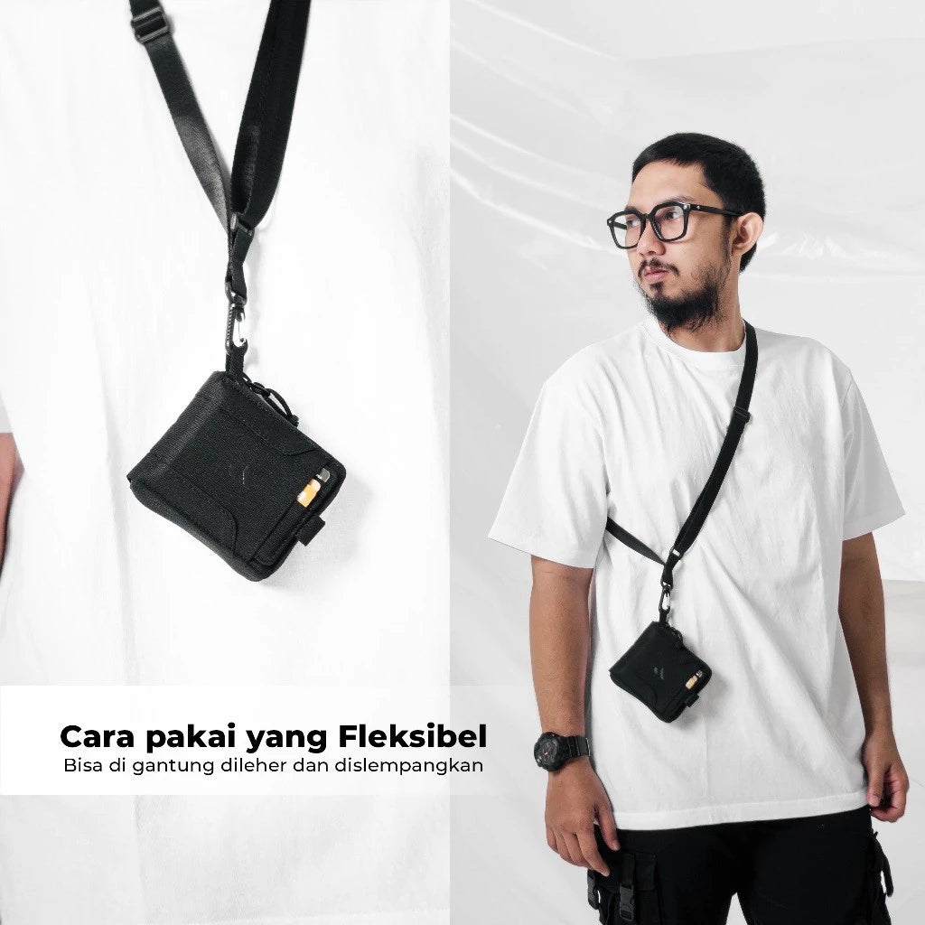 Edison Dompet Pria Tali Gantung Men Hanging Wallet - Edison Dompet Pria Tali Gantung Men Hanging Wallet
