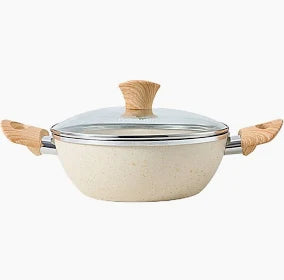 Freemir 20cm non-stick soup pot beige
